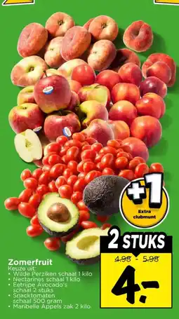 Vomar Voordeelmarkt Zomerfruit aanbieding