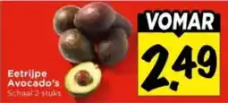 Vomar Voordeelmarkt Avocado's aanbieding