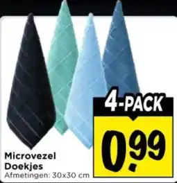 Vomar Voordeelmarkt Microvezel Doekjes aanbieding