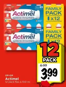 Vomar Voordeelmarkt Actimel aanbieding