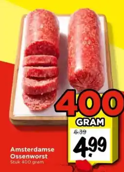 Vomar Voordeelmarkt Amsterdamse Ossenworst aanbieding