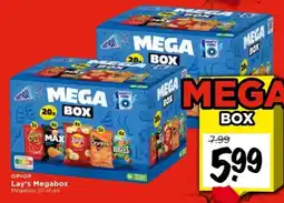 Vomar Voordeelmarkt Lay's Megabox aanbieding