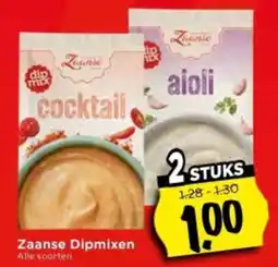 Vomar Voordeelmarkt Alle Zaanse Dipmixen aanbieding