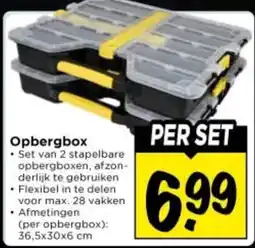 Vomar Voordeelmarkt Opbergbox aanbieding