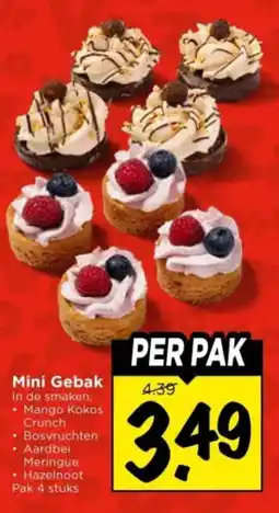 Vomar Voordeelmarkt Mini Gebak aanbieding