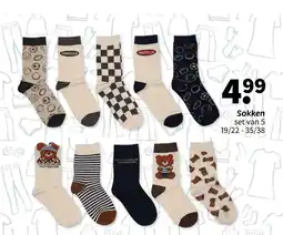 Wibra Sokken aanbieding