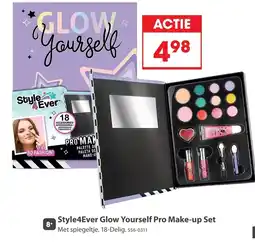 Top1Toys Style4Ever Glow Yourself Pro Make-up Set aanbieding