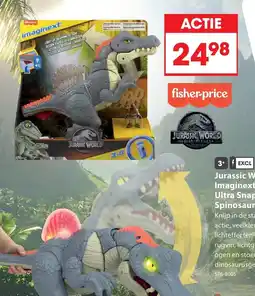 Top1Toys fisher-price Jurassic World Imaginext Ultra Snap Spinosaurus aanbieding