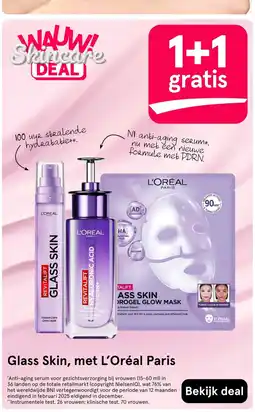 Etos L'oréal paris glass skin aanbieding