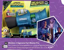 Top1Toys Minions 3 supreme fart blaster pro aanbieding