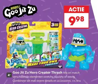 Top1Toys Goo jit zu hero creator thrash aanbieding
