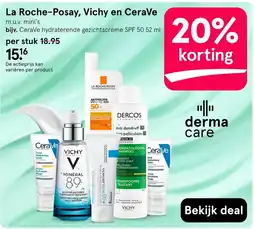 Etos La Roche-Posay, Vichy en CeraVe aanbieding