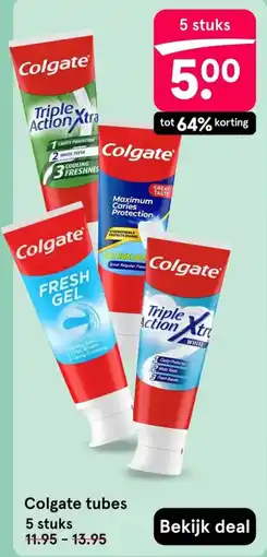 Etos Colgate tubes aanbieding