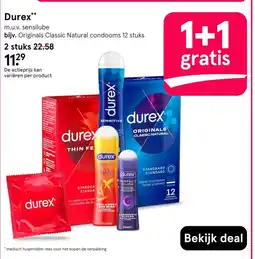 Etos Durex aanbieding