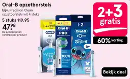 Etos Oral-B opzetborstels aanbieding