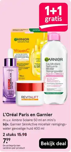 Etos L'Oréal Paris en Garnier aanbieding