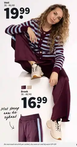 Wibra Vest aanbieding