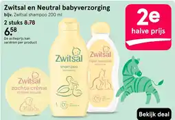 Etos Zwitsal babyverzorging aanbieding