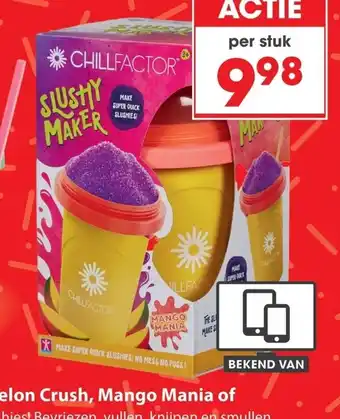 Top1Toys Chillfactor Slushy Maker aanbieding