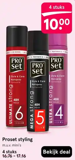 Etos Proset styling aanbieding