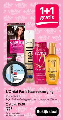Etos L'Oréal Paris haarverzorging aanbieding