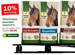 Welkoop Vitalstyle paarden-muesli's aanbieding