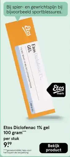 Etos Etos Diclofenac 1% gel aanbieding