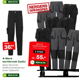Welkoop Størvik werkbroek David aanbieding