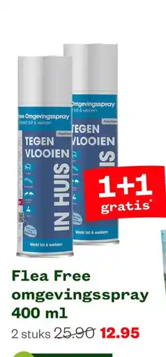 Welkoop Flea free omgevingsspray aanbieding