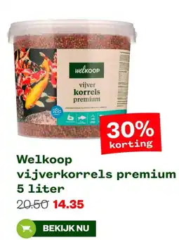 Welkoop Welkoop vijverkorrels premium aanbieding