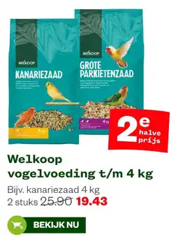 Welkoop Welkoop vogelvoeding aanbieding