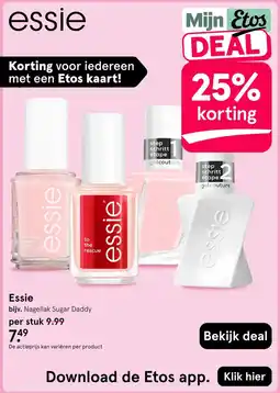 Etos essie nagellak aanbieding
