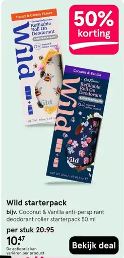 Etos Wild starterpack aanbieding