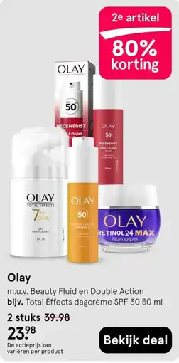 Etos Olay aanbieding