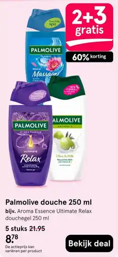 Etos Palmolive douche 250 ml aanbieding