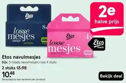 Etos Etos navulmesjes aanbieding