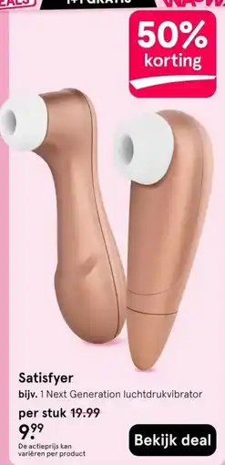 Etos Satisfyer aanbieding
