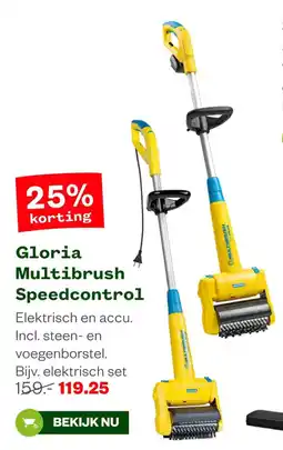 Welkoop Gloria Multibrush Speedcontrol aanbieding