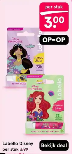 Etos Labello Disney aanbieding
