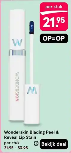 Etos Wonderskin Blading Peel & Reveal Lip Stain aanbieding