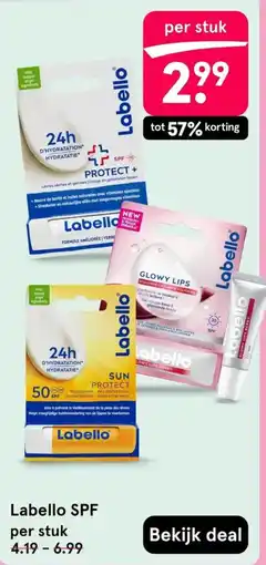 Etos Labello SPF aanbieding