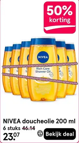 Etos NIVEA doucheolie aanbieding