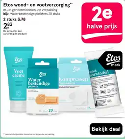 Etos Etos wond- en voetverzorging aanbieding