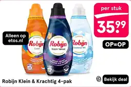 Etos Robijn Klein & Krachtig 4-pak aanbieding