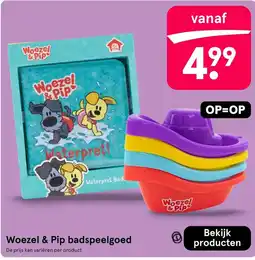 Etos Woezel & Pip badspeelgoed aanbieding