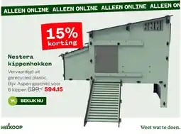 Welkoop Nestera kippenhokken aanbieding