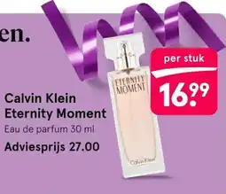 Etos Calvin Klein Eternity Moment aanbieding