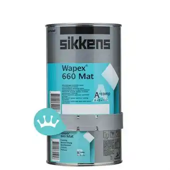 verf.nl Sikkens Wapex 660 Mat - Mengkleur - 1 l aanbieding