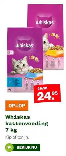 Welkoop Whiskas kattenvoeding aanbieding