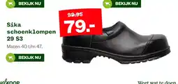 Welkoop Sika schoenklompen 29 S3 aanbieding